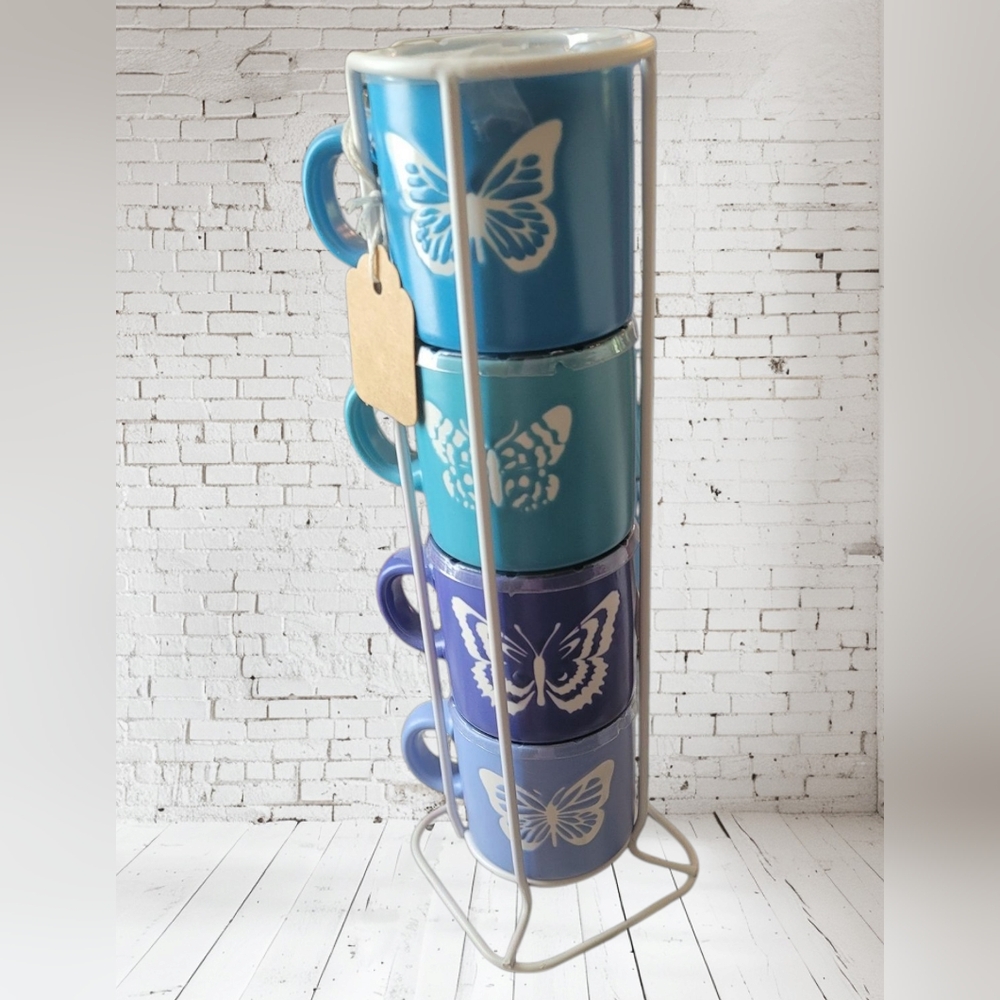 Handpoured Butterfly Stackable Candle Set